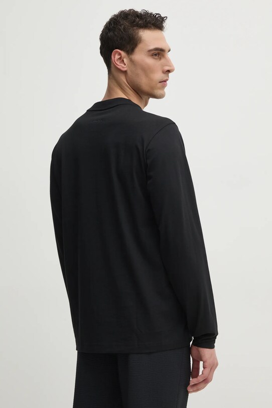Îmbrăcăminte BOSS Orange longsleeve din bumbac 50534926 negru