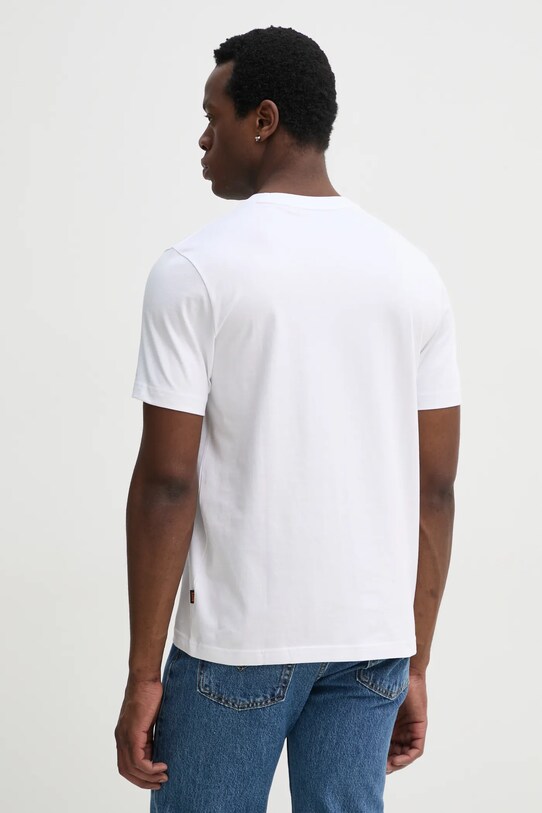 Îmbrăcăminte BOSS Orange tricou din bumbac 50535079 alb