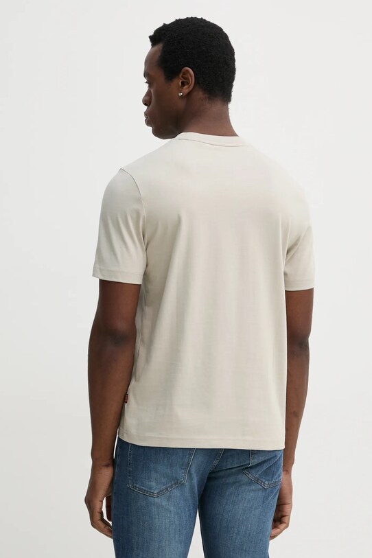 Îmbrăcăminte BOSS Orange tricou din bumbac 50535079 bej