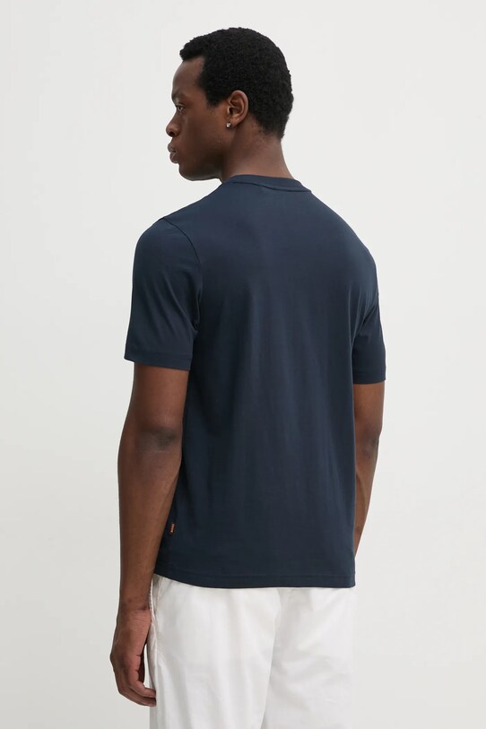 Îmbrăcăminte BOSS Orange tricou din bumbac 50535112 bleumarin