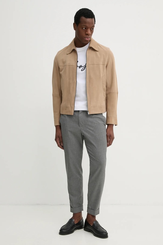 BOSS t-shirt bawełniany 50531309 biały SS25