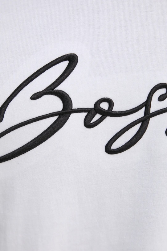 BOSS t-shirt bawełniany 50531309 biały