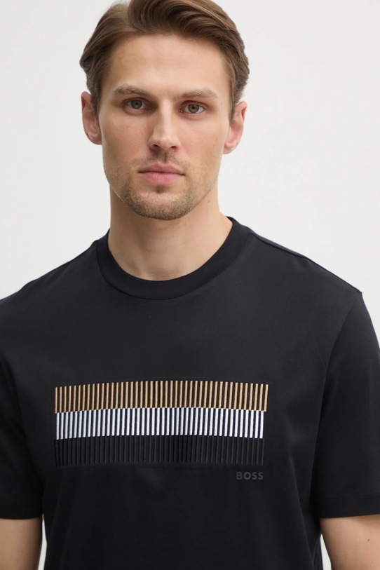 BOSS tricou din bumbac negru 50531862