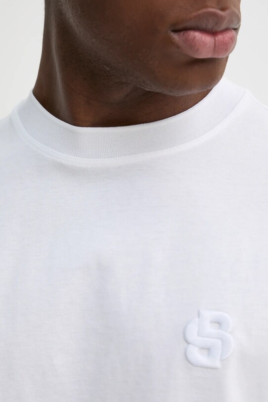 BOSS tricou din bumbac 50533343 alb