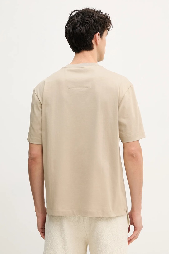 Îmbrăcăminte BOSS tricou din bumbac 50533343 bej