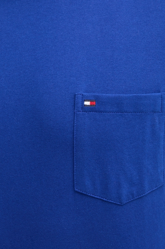 Tommy Hilfiger t-shirt bawełniany MW0MW37283 niebieski