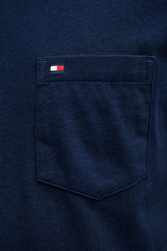 Tommy Hilfiger t-shirt ανδρικό βαμβακερό MW0MW37283 σκούρο μπλε