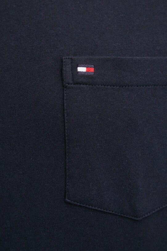 Tommy Hilfiger tricou din bumbac MW0MW37283 bleumarin