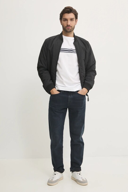 Tommy Hilfiger t-shirt bawełniany MW0MW37443 biały SS25