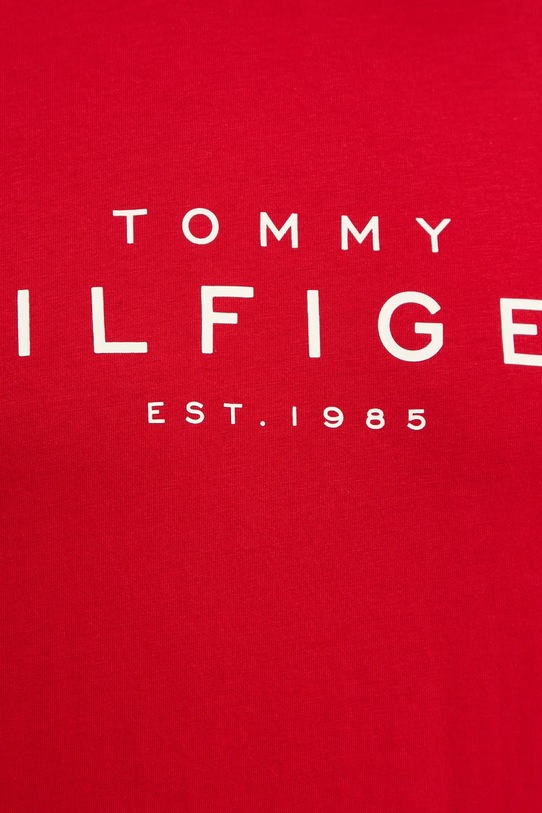 Хлопковая футболка Tommy Hilfiger красный MW0MW37448