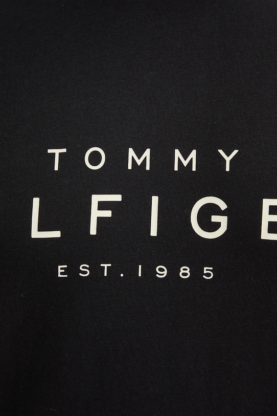 Хлопковая футболка Tommy Hilfiger MW0MW37448 чёрный