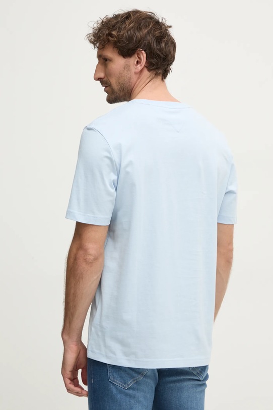 Îmbrăcăminte Tommy Hilfiger tricou din bumbac MW0MW37454 albastru