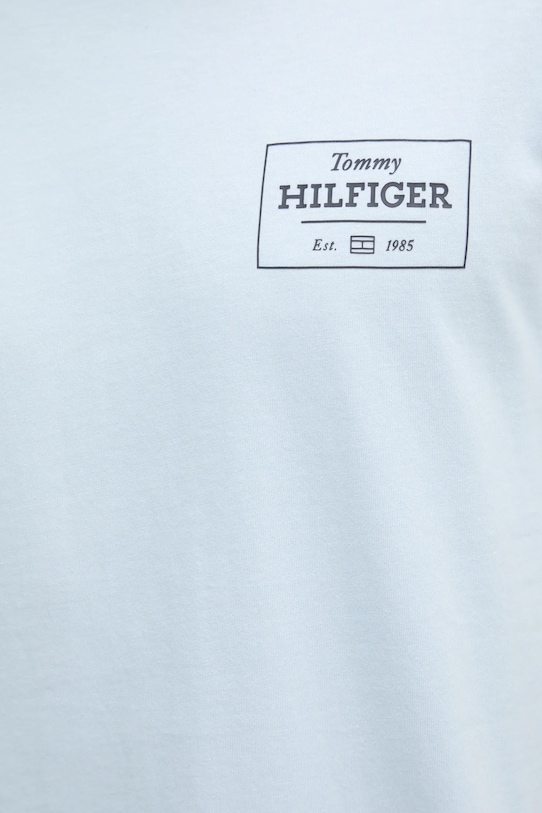 Tommy Hilfiger tricou din bumbac MW0MW37454 albastru