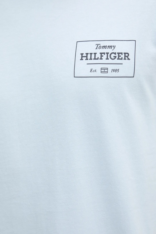 Tommy Hilfiger tricou din bumbac MW0MW37454 albastru
