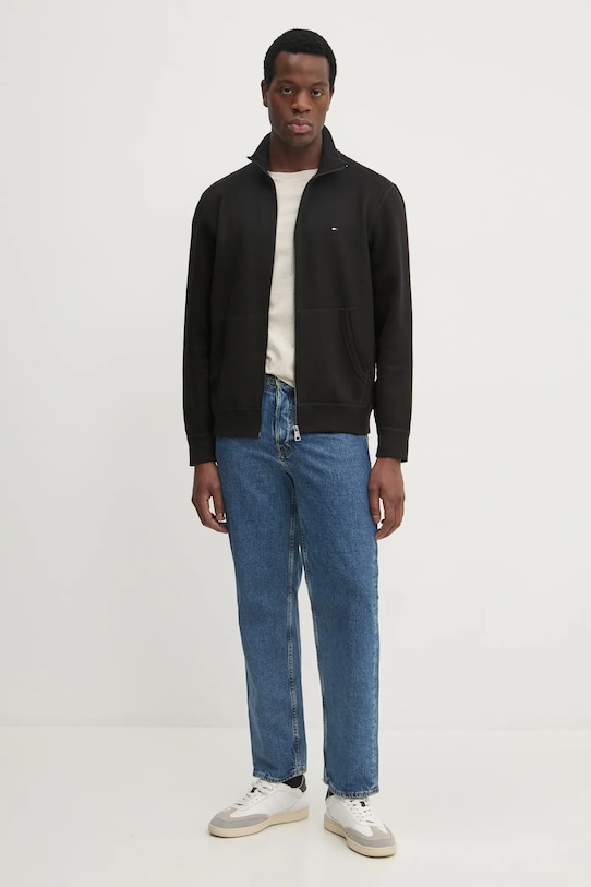 Bavlněné tričko Tommy Hilfiger MW0MW37510 béžová SS25