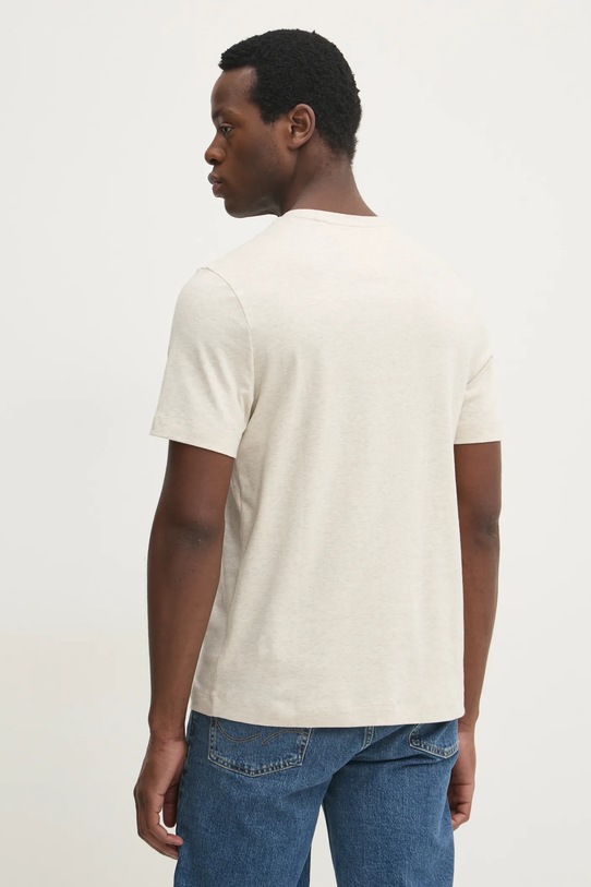 Oblečení Bavlněné tričko Tommy Hilfiger MW0MW37510 béžová