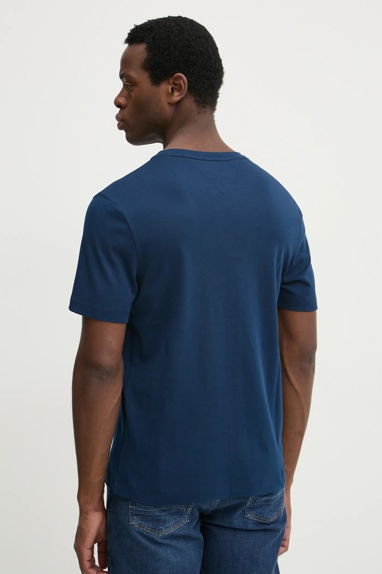 Oblečenie Bavlnené tričko Tommy Hilfiger MW0MW37510 tmavomodrá