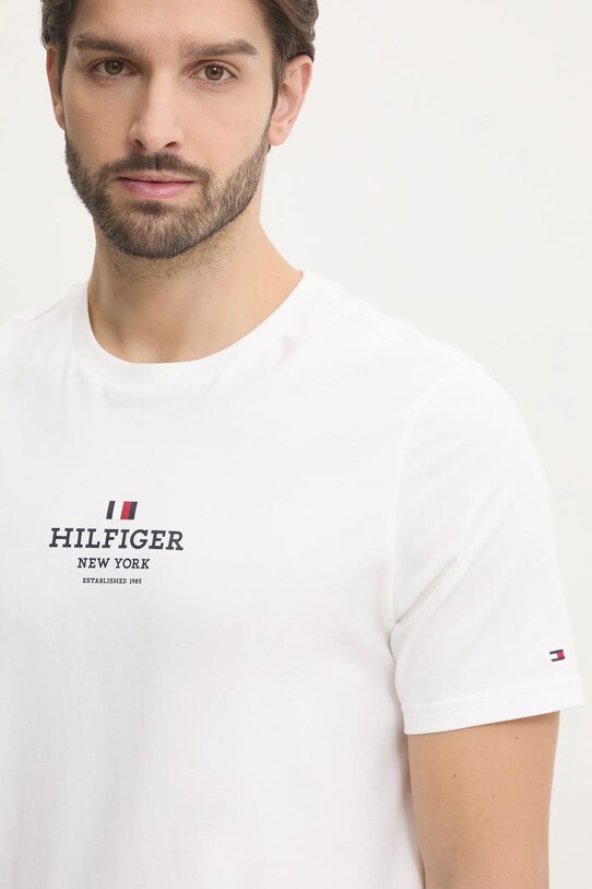 Tommy Hilfiger t-shirt beżowy MW0MW38980