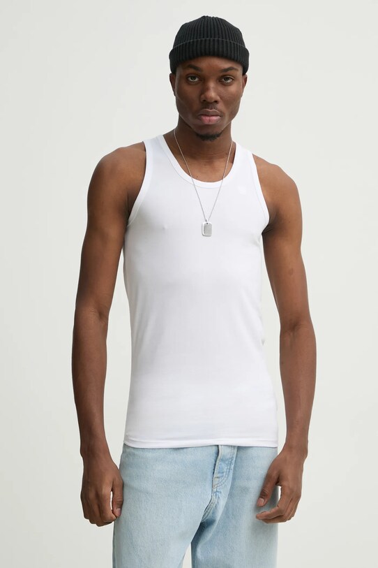 G-Star tricou 2-pack alb D25476.3310