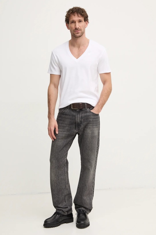 G-Star tricou din bumbac 2-pack D25500.124 alb SS25