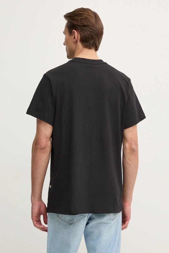 Odzież G-Star t-shirt bawełniany D25148.C336 czarny