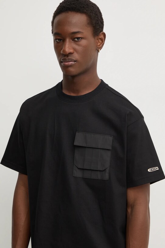 G-Star tricou din bumbac negru D25161.C336