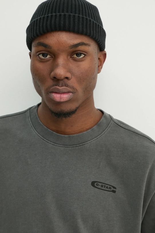 Bavlnené tričko G-Star sivá D25162.C756