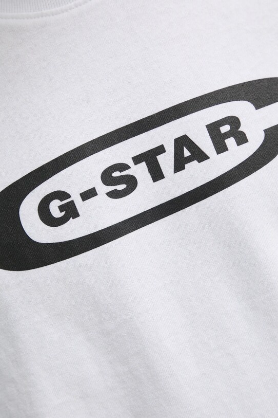 G-Star tricou din bumbac D26350.C336 alb