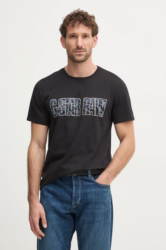 G-Star tricou negru D25139.336