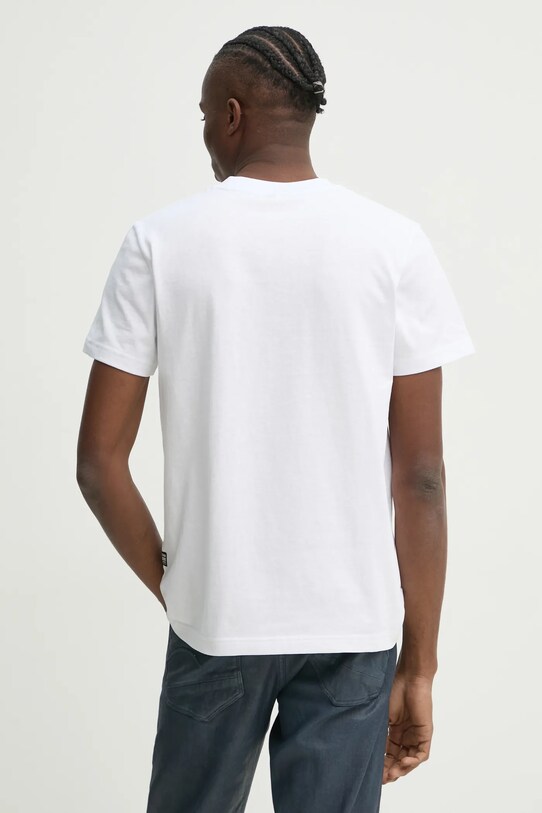 Îmbrăcăminte G-Star tricou din bumbac D25143.C336 alb