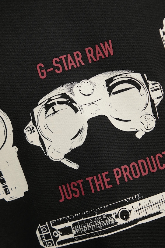 G-Star tricou din bumbac D25143.C336 negru