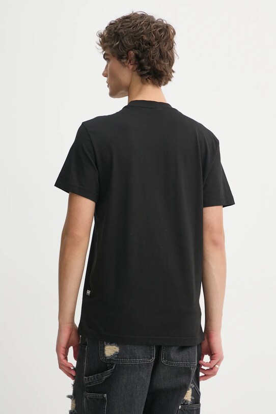Îmbrăcăminte G-Star tricou din bumbac D25149.336 negru