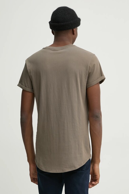 Îmbrăcăminte G-Star tricou din bumbac D16396.B353. maro