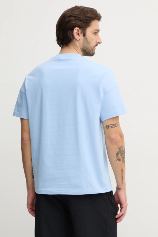 Îmbrăcăminte adidas tricou din bumbac ALL SZN JI6404 albastru