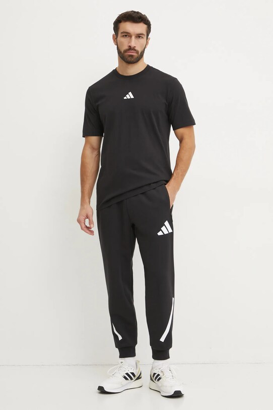 adidas tricou din bumbac M T CE SPACE T JI6791 negru SS25