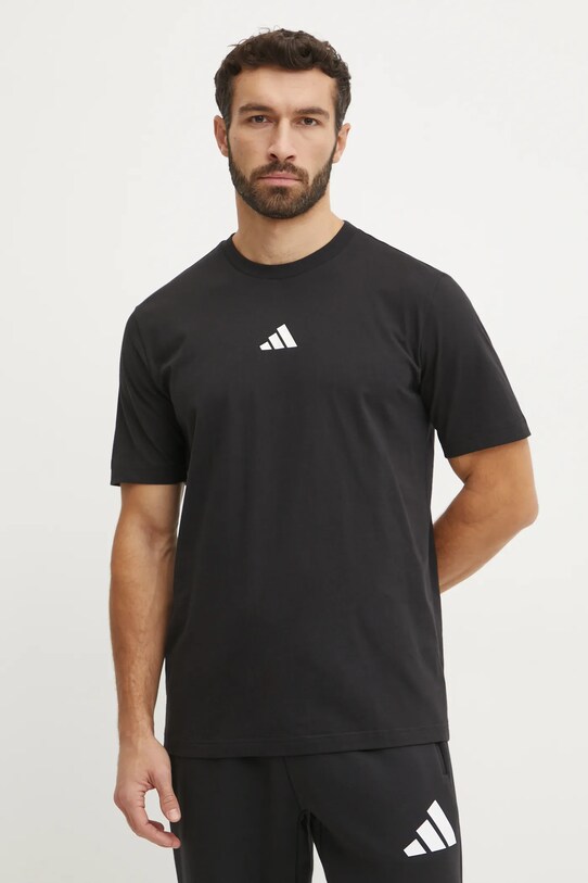 Îmbrăcăminte adidas tricou din bumbac M T CE SPACE T JI6791 negru