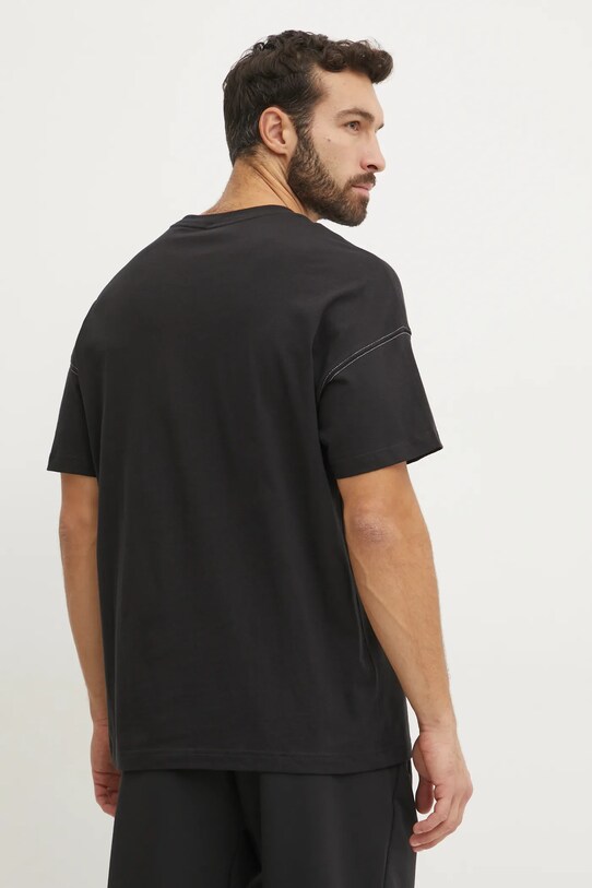 Одежда Хлопковая футболка adidas ALL SZN Graphic JJ3658 чёрный