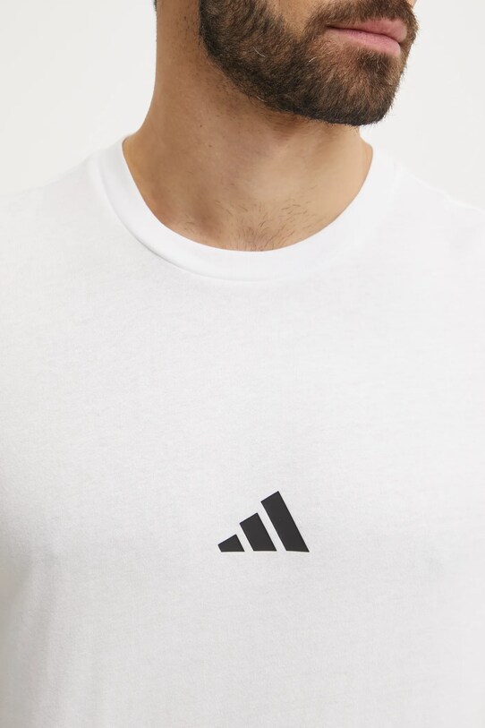Бавовняна футболка adidas Future Icons JD4880 білий