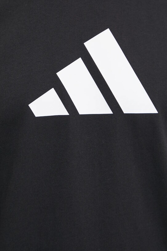 Хлопковая футболка adidas Future Icons JI8770 чёрный