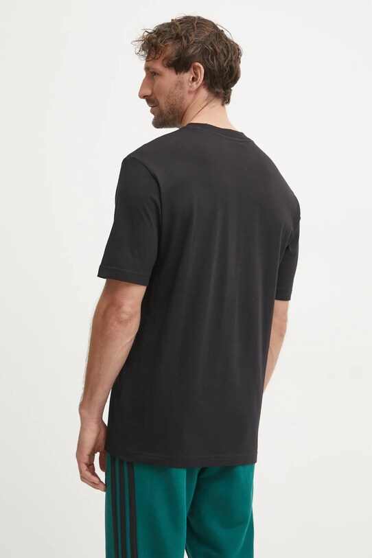 Одежда Хлопковая футболка adidas Essentials JE8945 чёрный