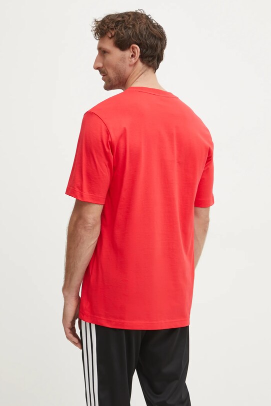 Одежда Хлопковая футболка adidas Essential JF1095 красный