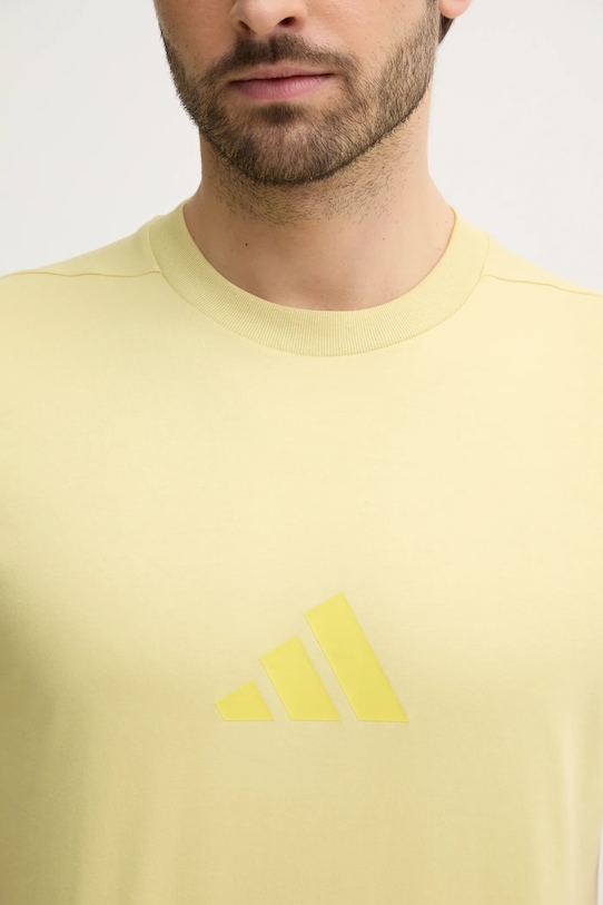 Бавовняна футболка adidas Z.N.E. JD5981 зелений