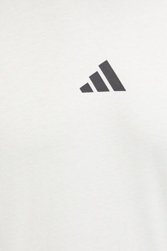 Бавовняна футболка adidas City Escape JF3327 бежевий