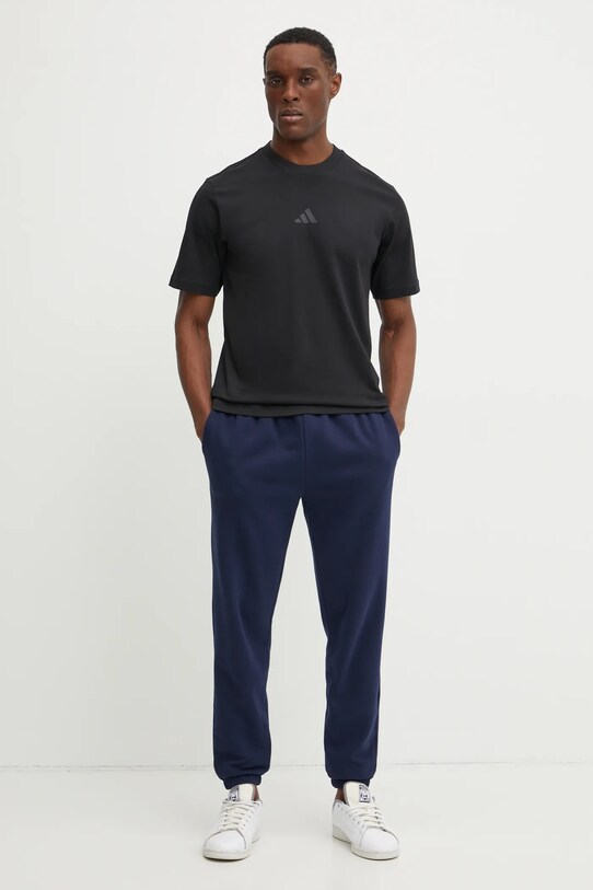 adidas t-shirt bawełniany City Escape JF3329 czarny SS25