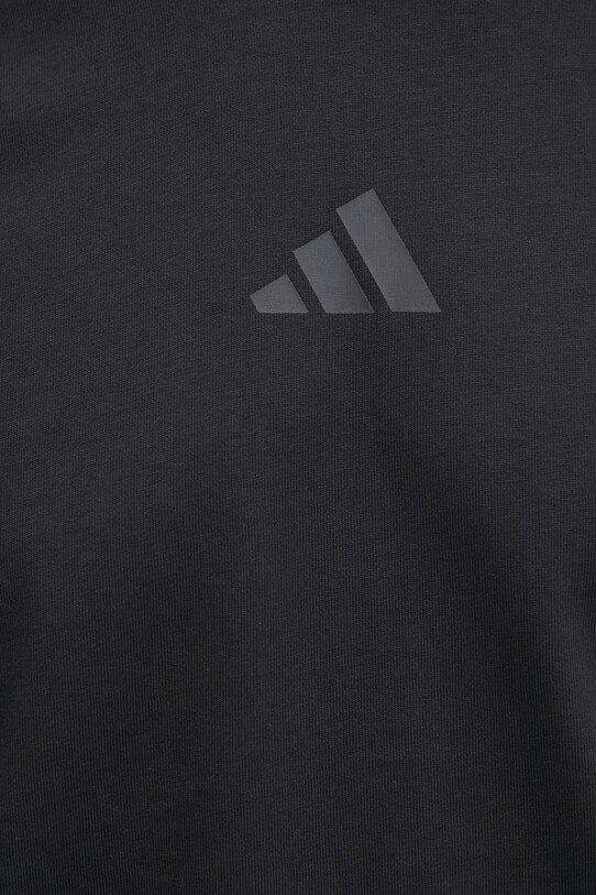 Хлопковая футболка adidas City Escape JF3329 чёрный