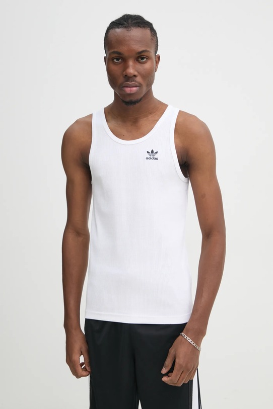 Топ adidas Originals Essential slim бежевый IY7366