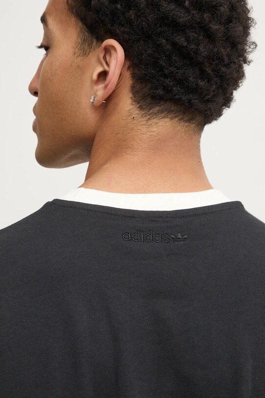 adidas Originals tricou din bumbac SIMPLE TEE JC8372 negru