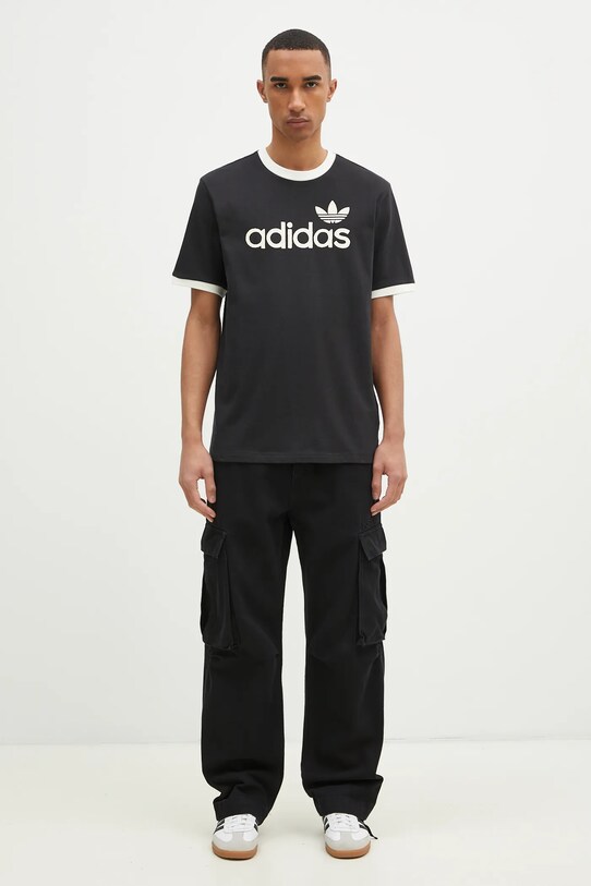 adidas Originals cotton t-shirt SIMPLE TEE JC8372 black