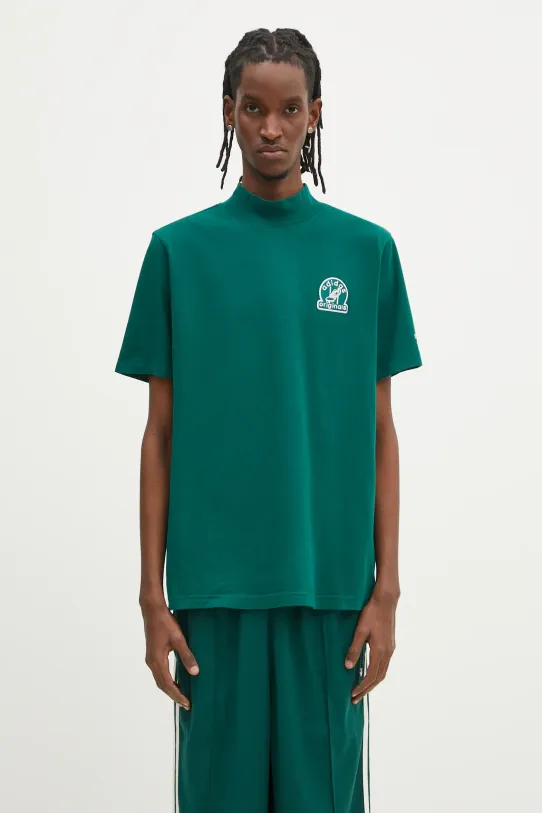 Футболка adidas Originals GRFX TEE гладкий зелёный JC8368
