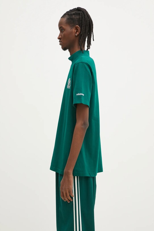 adidas Originals tricou GRFX TEE JC8368 verde SS25